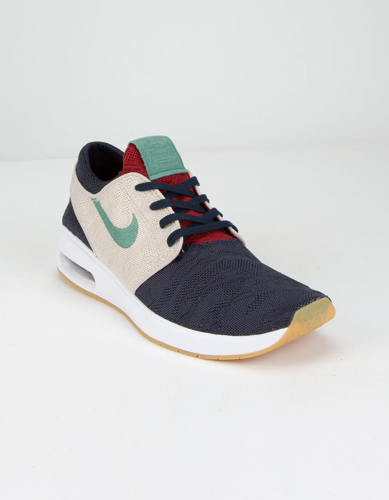 NIKE SB Air Max Janoski 2 Obsidian & Desert Sand Shoes image number 1