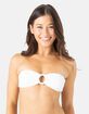 ROXY Crochet Ring Bandeau Bikini Top image number 1