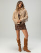 RSQ Womens Fringe Shacket image number 5