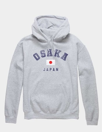 OSAKA Japan Flag Unisex Hoodie Primary Image