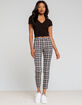 RSQ Plaid Womens Trousers image number 1