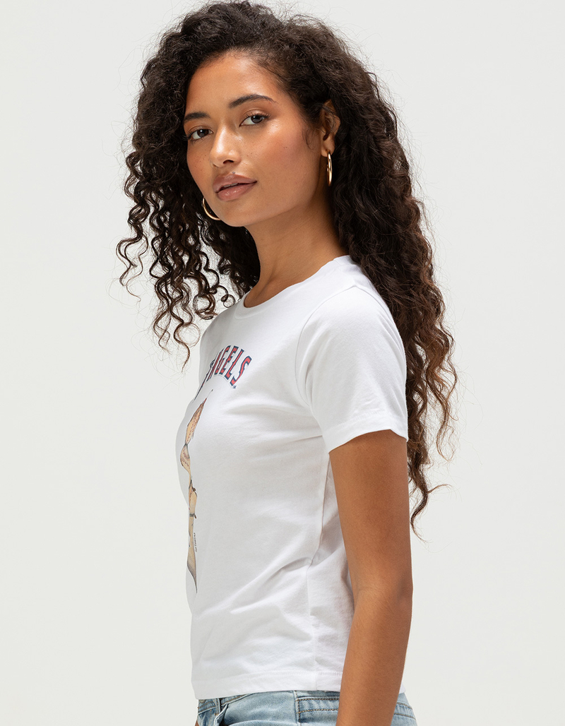 TINY TURNIP Los Angeles Angels Scoop Womens Tee image number 2