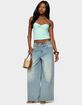 EDIKTED Zoee Twisted Textured Halter Top image number 5