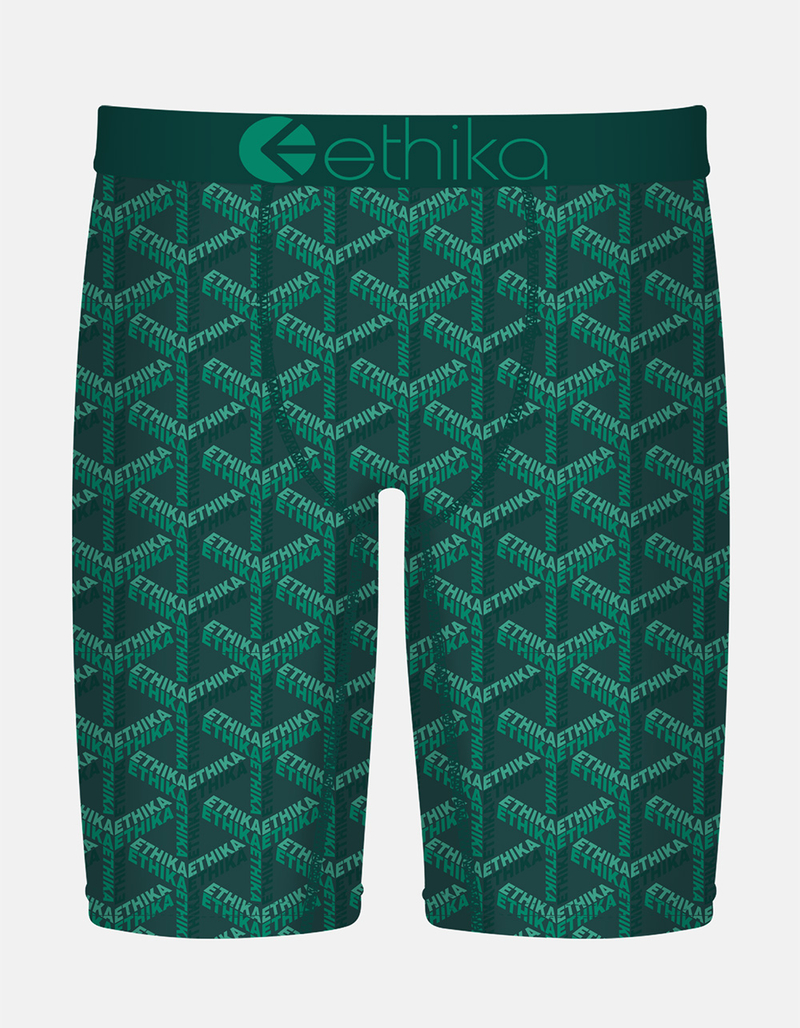 ETHIKA Emerald Dynasty Staple Mens Boxer Briefs image number 0