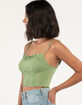 WEST OF MELROSE Womens Pointelle Emma Tank Top image number 2