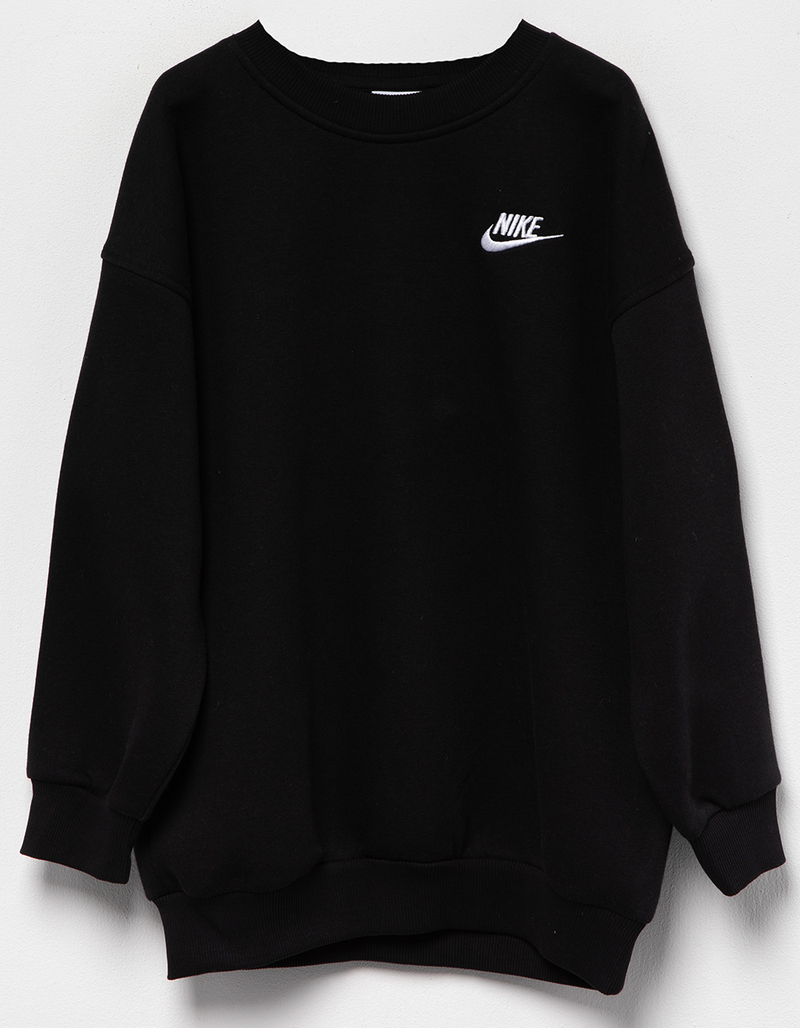 NIKE Sportswear Club Fleece Girls Sweatshirt BLACK Tillys