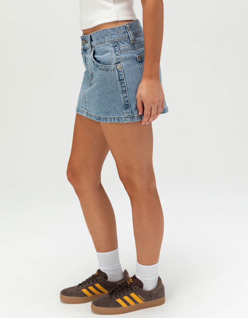ABRAND x Rip Curl 99 Womens Denim Mini Skirt image number 2