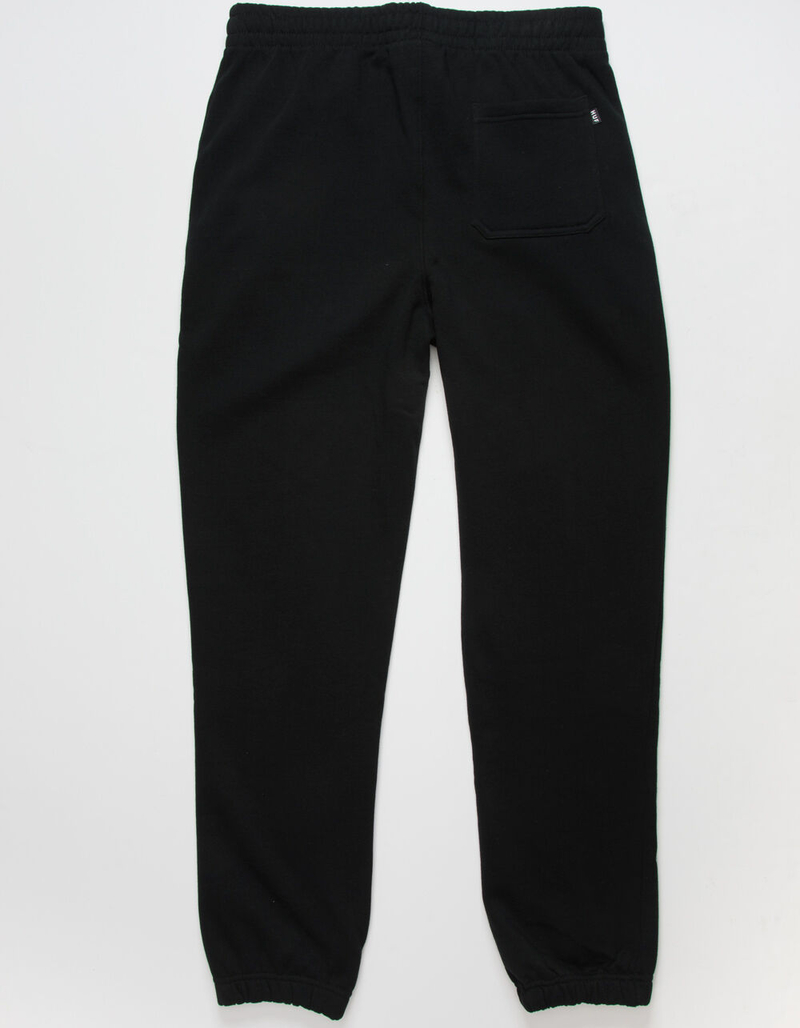 HUF Essentials Mens Black Fleece Sweatpants image number 1