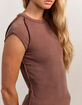 FREE PEOPLE Ever Had Womens Tee image number 3