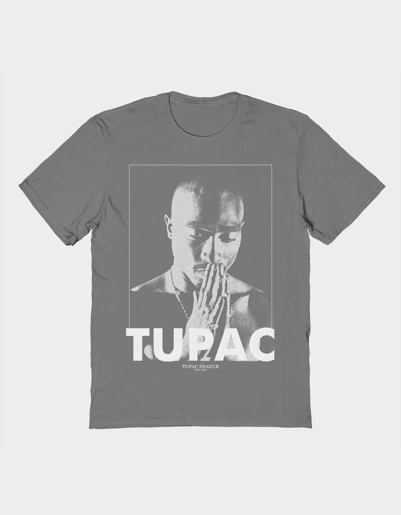TUPAC Praying Hands Unisex Tee image number 0