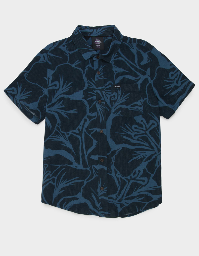 RIP CURL Artist Of The Search - Cody Welsh Boys Button Up Shirt image number 0