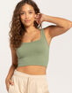 FULL TILT Seamless Chevron Womens Tank Top image number 1