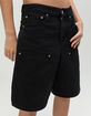 OBEY Shift Panel Womens Work Shorts image number 5