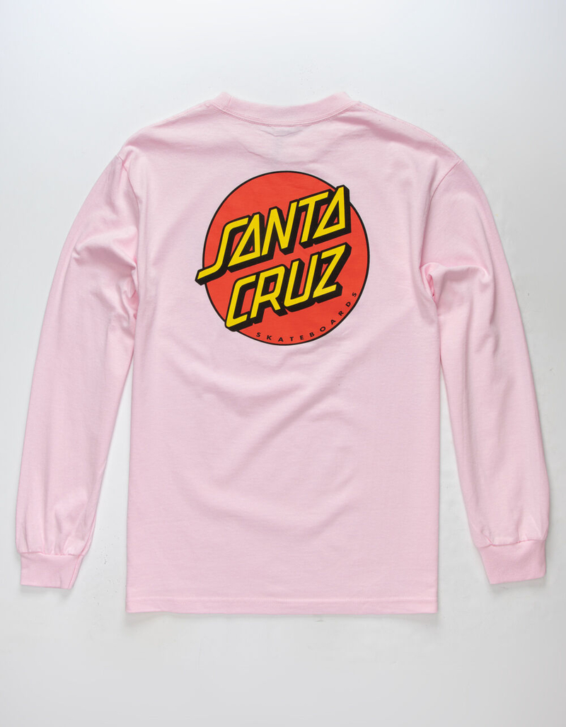 SANTA CRUZ Classic Dot Pink Mens T-Shirt image number 0