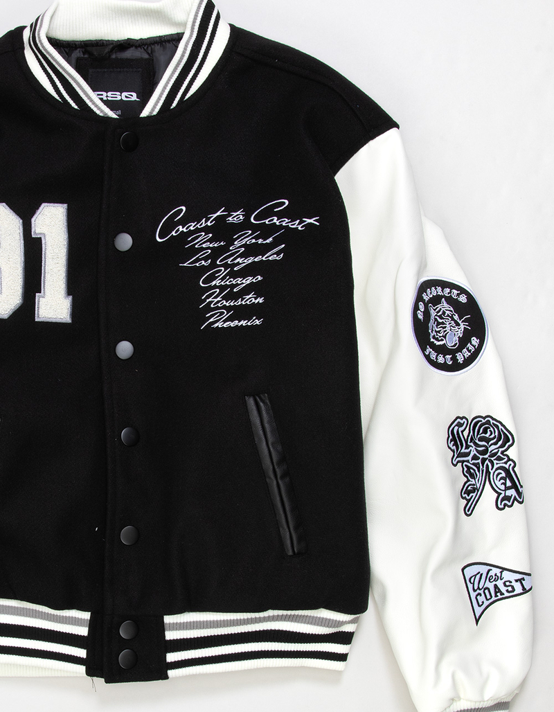 RSQ Mens Varsity Jacket image number 3