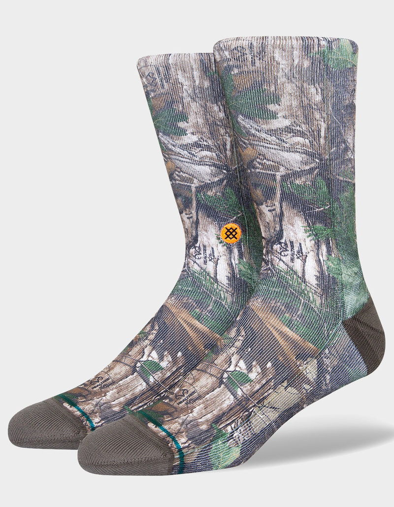 STANCE x Realtree Xtra Mens Crew Socks image number 0