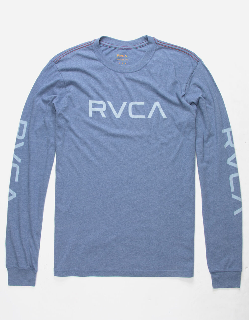RVCA Big RVCA Blue Mens T-Shirt image number 0
