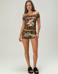 ED HARDY Love Kills Slowly Womens Mini Shorts image number 5