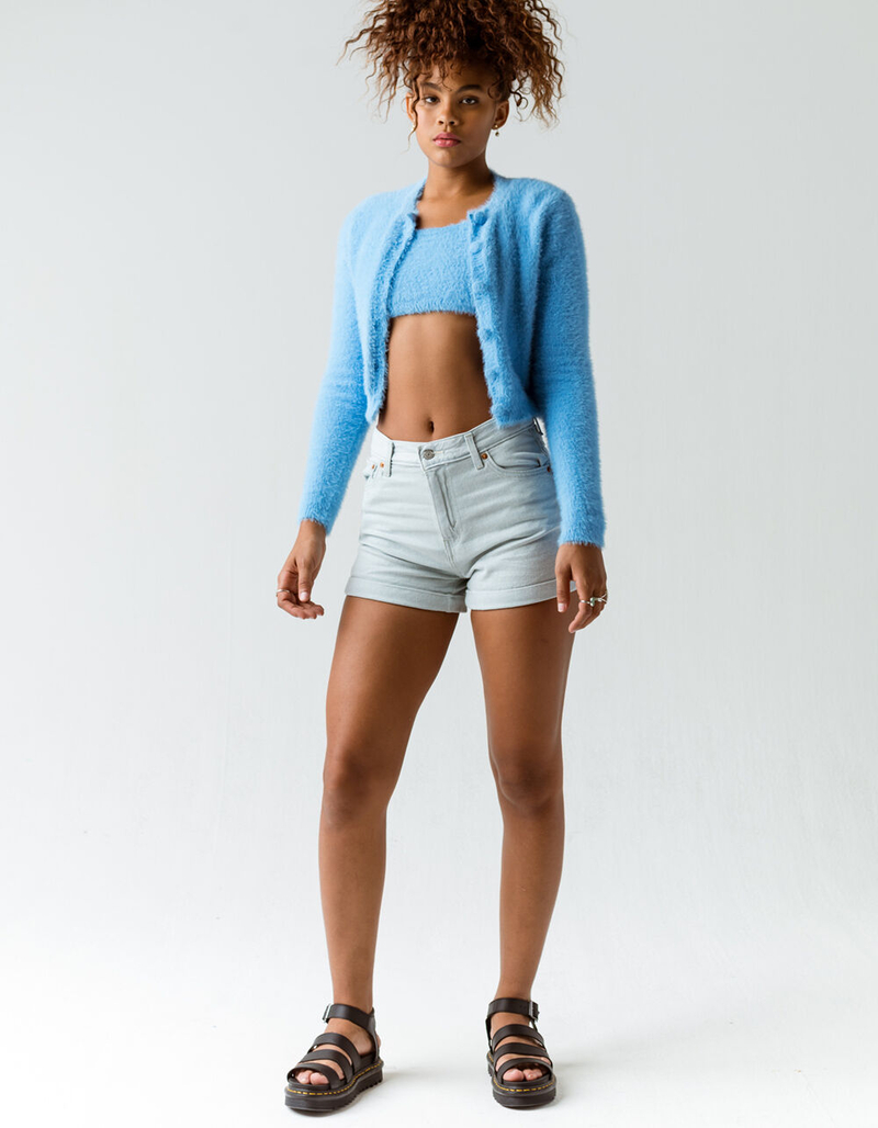 LEVI'S Womens Mom A-Line Shorts image number 3