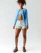 LEVI'S Womens Mom A-Line Shorts image number 4