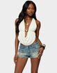 EDIKTED Strappy Backless Cowl Neck Top image number 1