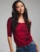 METAL MULISHA Jessi Womens Off The Shoulder Top image number 1