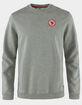 FJALLRAVEN 1960 Logo Badge Mens Crewneck Sweatshirt image number 1