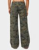 EDIKTED Quincy Studded Low Rise Baggy Jeans image number 3