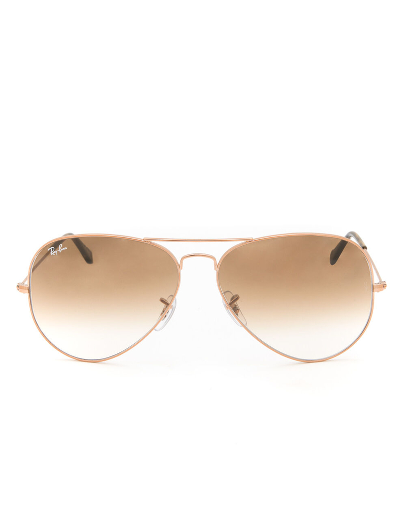 RAY-BAN Aviator Gradient Copper Sunglasses image number 1