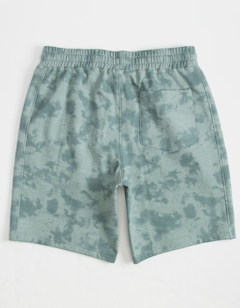 RSQ Tie Dye Mens Slate Sweat Shorts image number 4