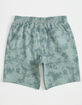 RSQ Tie Dye Mens Slate Sweat Shorts image number 5