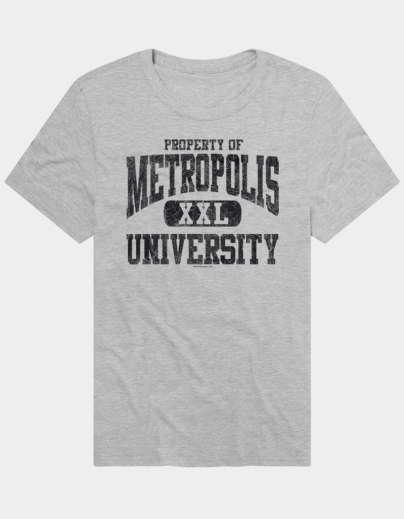 SUPERMAN Superman Property of Metropolis University Mens Tee image number 0