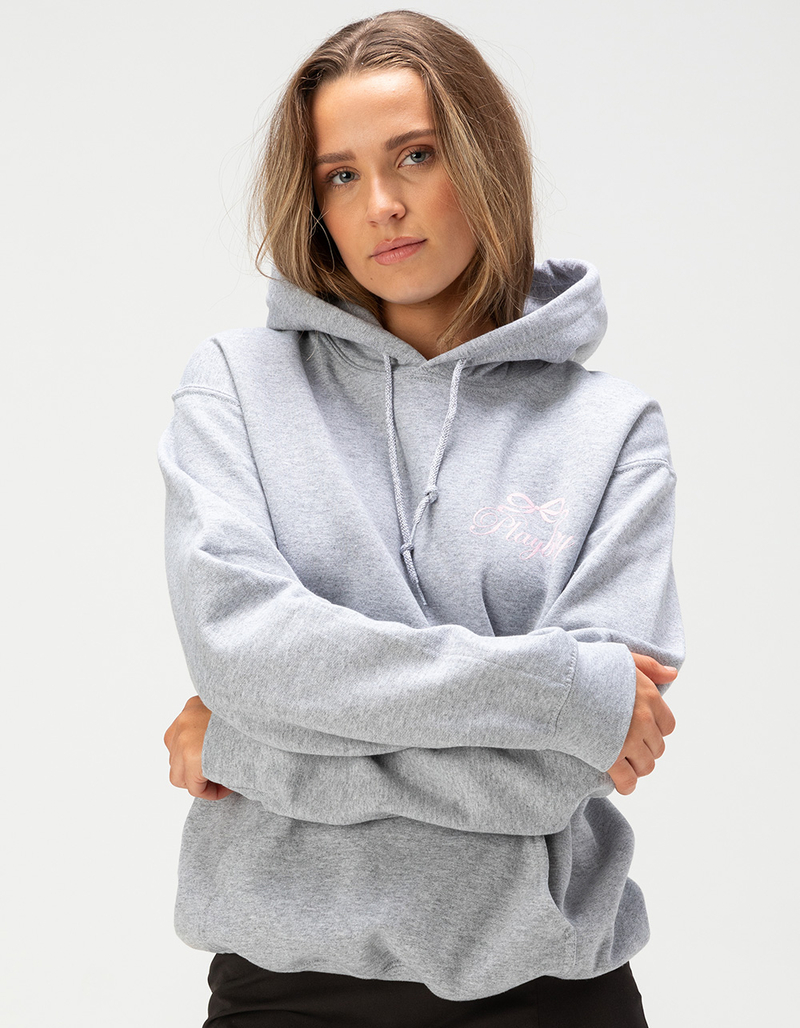PLAYBOY Ribbon Bow Womens Hoodie image number 1