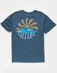 SALT LIFE Rising Sun Ray Mens T-Shirt image number 1