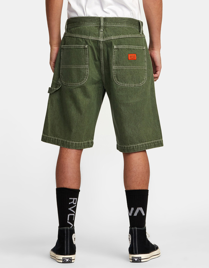 RVCA Chainmail Mens Denim Shorts image number 3