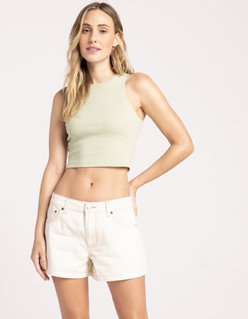 RSQ Womens Low Rise Baggy Shorts Primary Image