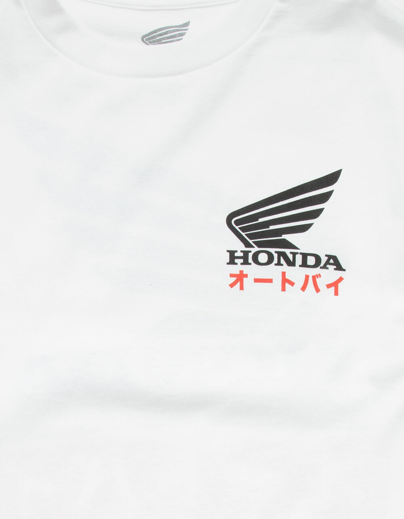 HONDA Factory Built Mens White T-Shirt image number 3