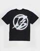 RODMAN BRAND Grind Rhinestone Mens Boxy Tee image number 2