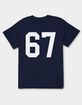 COLLEGIATE 67 Unisex Kids Tee image number 1