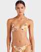 POOLSIDE PARADISO Aruba Bralette Triangle Bikini Top image number 1
