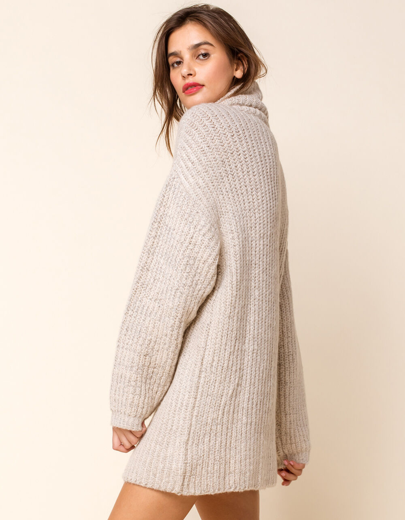 WEST OF MELROSE Keep It Chill Chunky Sweater Dress image number 1