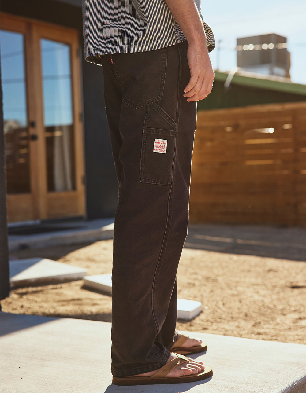 LEVI'S 568 Mens Loose Straight Carpenter Pants - Every Night