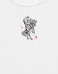 WESTERN Rodeo Cowboy Womens Baby Tee image number 2