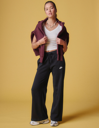 NIKE Sportswear Club Fleece Womens Wide Leg Pants Primary Image