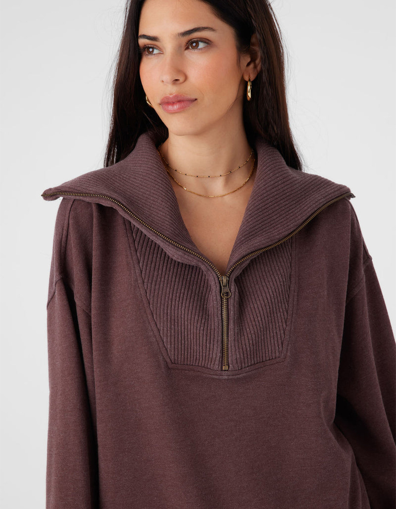 O'NEILL Karma French Terry Womens Half Zip Sweater image number 1