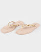 MIA Shell Tulah Womens Jelly Flip Flops image number 2