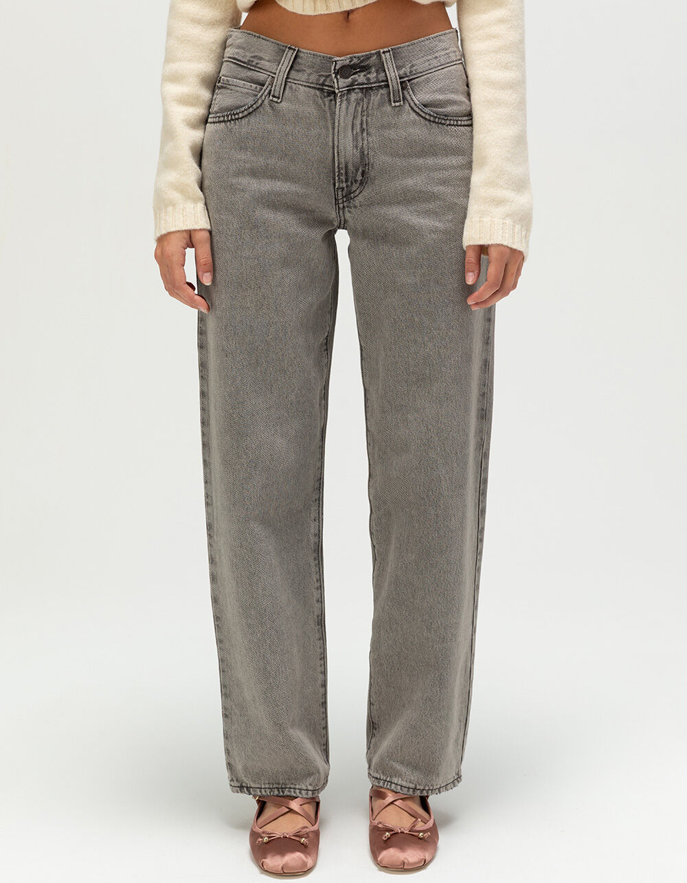 LEVI'S 94 Baggy Womens Jeans - Meeting Accepted - GREY DENIM - 29