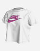 NIKE Futura Girls Crop Tee image number 4