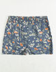 WHITE FAWN Floral Girls Wrap Shorts image number 2