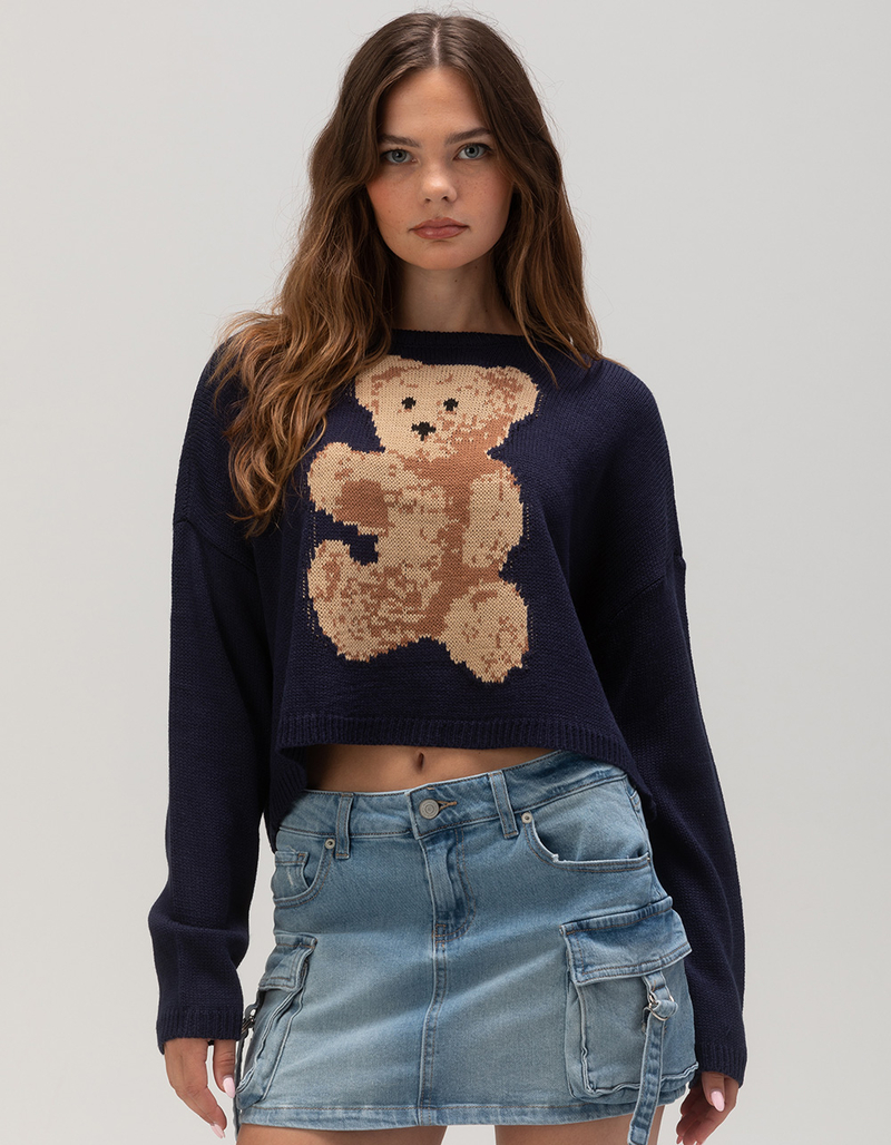 RSQ Womens Icon Bear Pullover Sweater image number 0